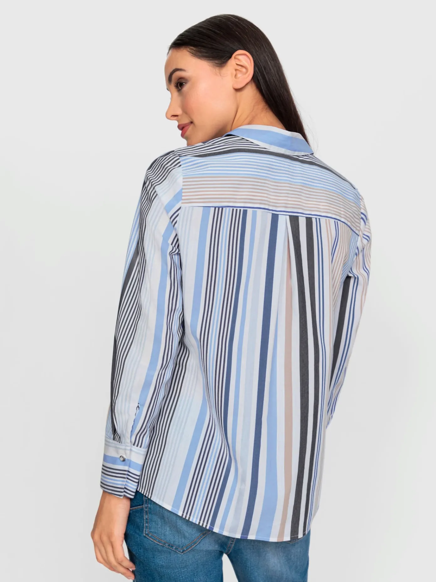 Rick Cardona Chemisiers<Chemisier motif rayé moderne