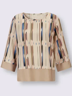 Creation L Chemisiers<Chemisier pattes contrastées