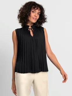 Débardeurs|T-Shirts<Chemisier plissé plissé tendance