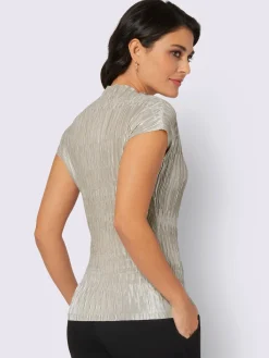 Creation L Chemisiers<Chemisier plissé qualité plissée tendance