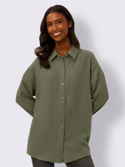 Mandarin Chemisiers<Chemisier qualité mousseline