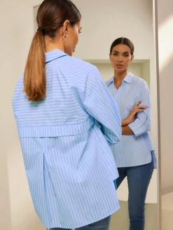 Rick Cardona Chemisiers<Chemisier rayé motif à rayures mode