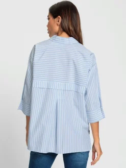 Rick Cardona Chemisiers<Chemisier rayé motif à rayures mode