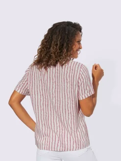 Collection L Chemisiers<Chemisier rayé viscose douce et fluide