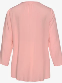 LASCANA Chemisiers<Chemisier sobre avec col v