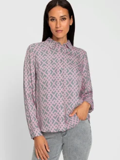 Rick Cardona Chemisiers<Chemisier superbe motif graphique