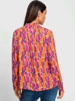 Rick Cardona Chemisiers<Chemisier superbe motif graphique