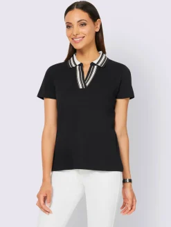 Rick Cardona T-Shirts<Col polo contrasté