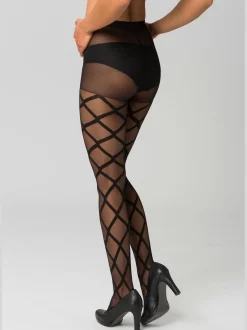 petite fleur gold Bas Et Collants<Collants fins collant à motif
