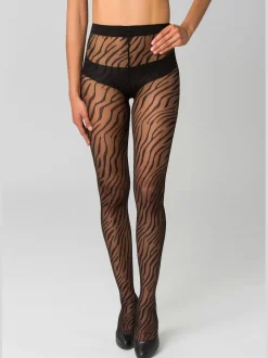 petite fleur gold Bas Et Collants<Collants fins collant à motif