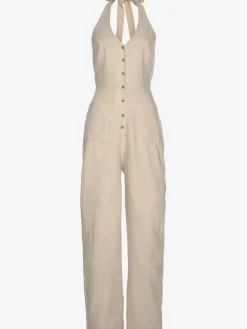 LASCANA Combinaisons|Pantalons<Combinaison avec bride au cou larges bretelles à nouer