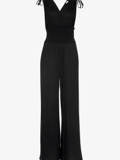 LASCANA Combinaisons|Pantalons<Combinaison col v effet cache-cœur devant et au dos