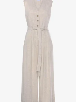 LASCANA Combinaisons|Pantalons<Combinaison courte patte de boutonnage devant