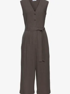 LASCANA Combinaisons|Pantalons<Combinaison courte patte de boutonnage devant