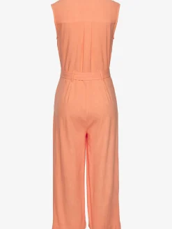 LASCANA Combinaisons|Pantalons<Combinaison courte patte de boutonnage devant