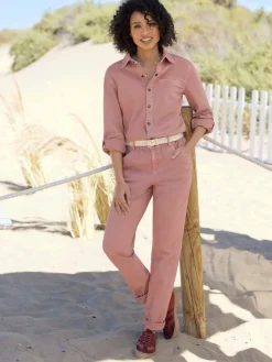 Linea Tesini Combinaisons|Pantalons<Combinaison délavage spécial pour un coloris tendance