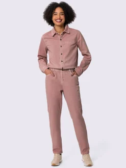 Linea Tesini Combinaisons|Pantalons<Combinaison délavage spécial pour un coloris tendance