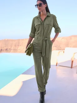 Rick Cardona Combinaisons|Pantalons<Combinaison toucher velouté