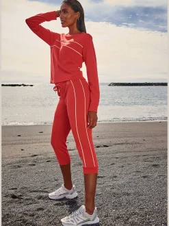 H.I.S Pantalons<Corsaire avec passepoil latéral