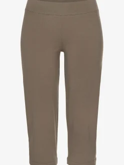 H.I.S Pantalons<Corsaire caleçon court basique à ourlet variable