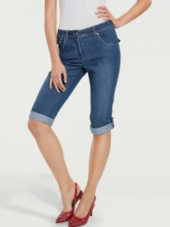 Ashley Brooke Jeans|Pantalons<Corsaire en jean coupe skinny