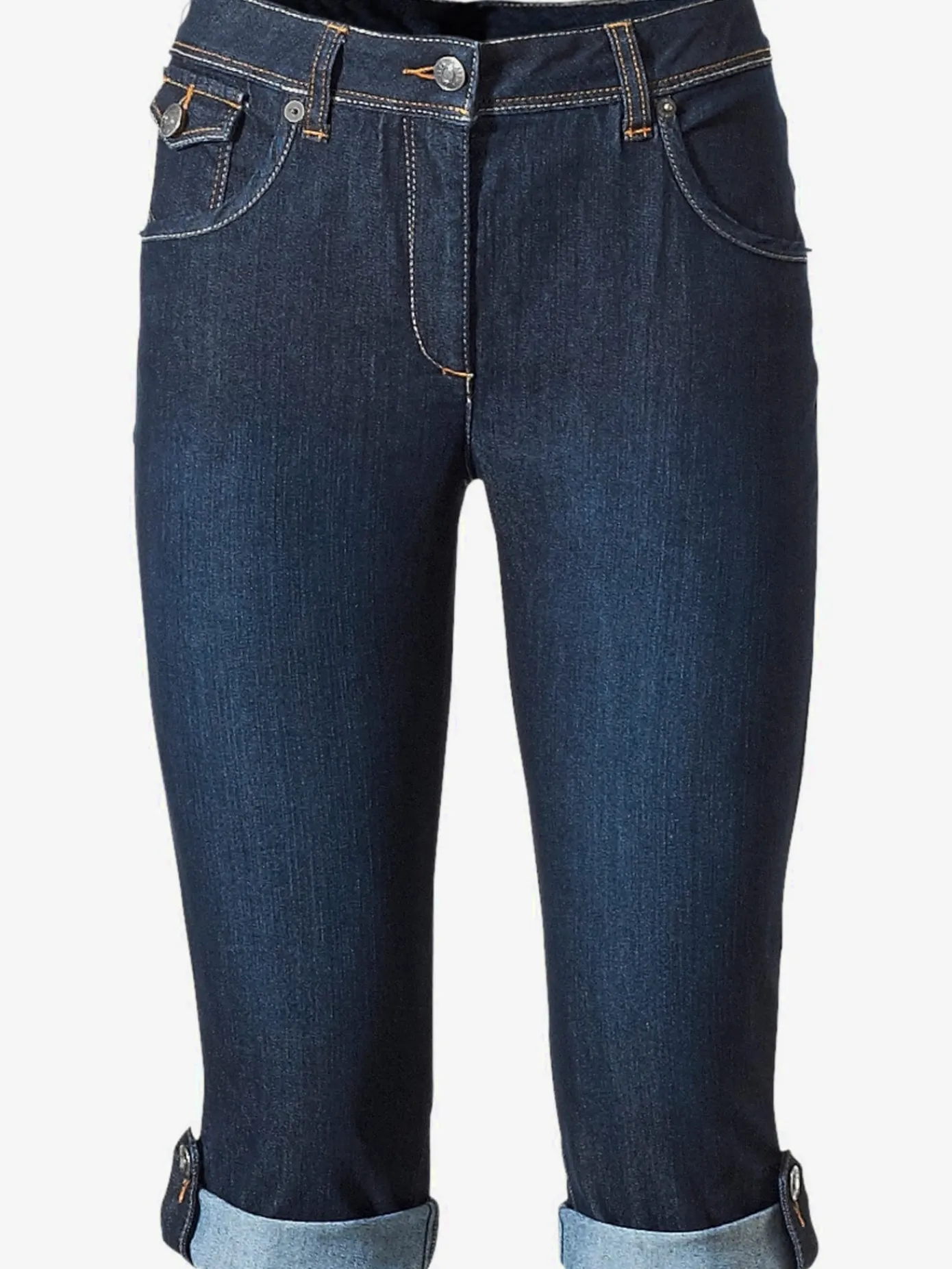 Ashley Brooke Jeans|Pantalons<Corsaire en jean coupe skinny
