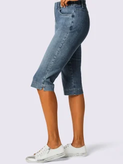 Ascari Pantalons|Jeans<Corsaire en jean très extensible