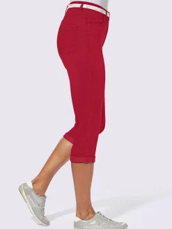 Collection L Pantalons<Corsaire en qualité extensible confortable