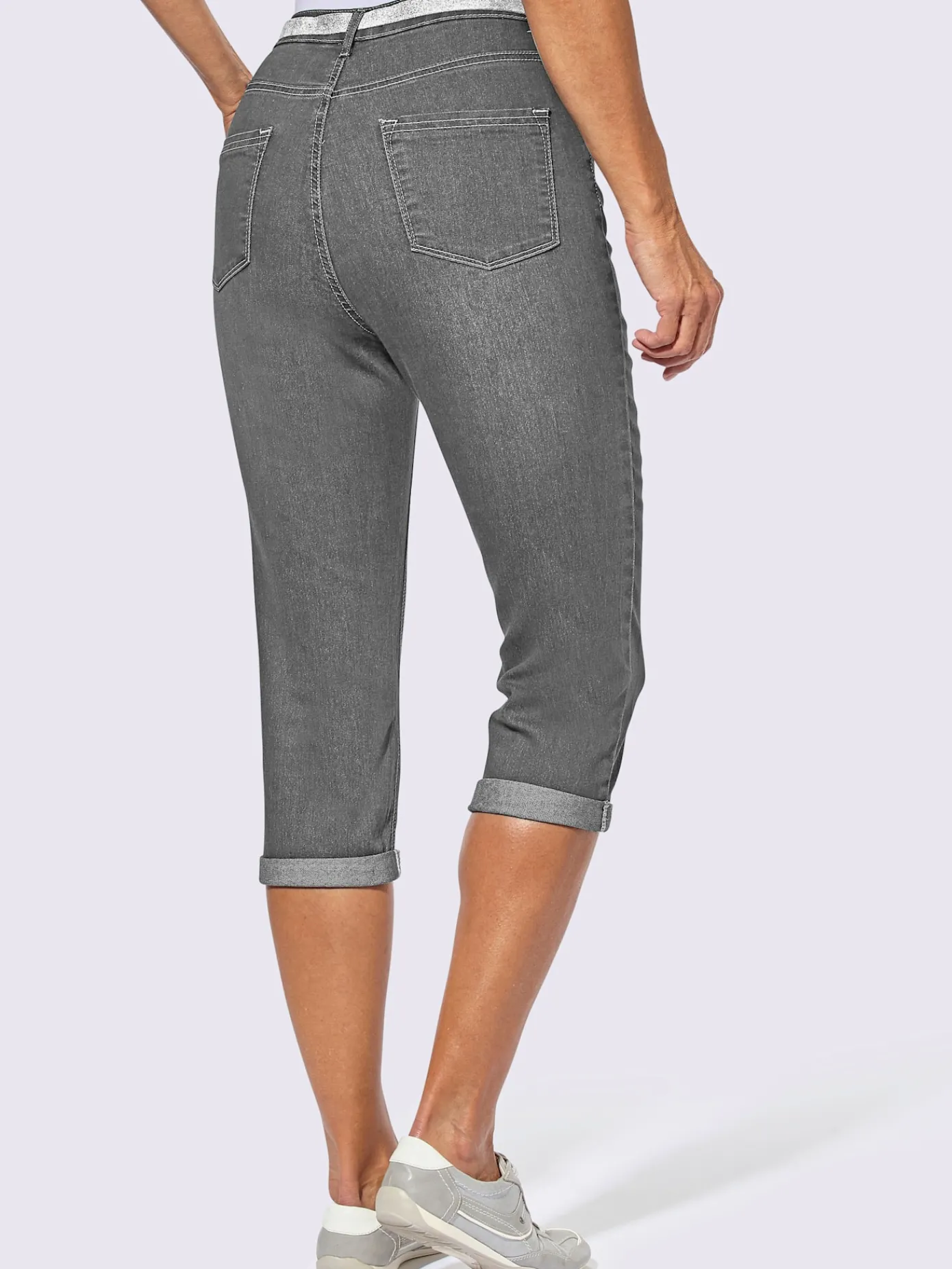 Collection L Pantalons<Corsaire en qualité extensible confortable