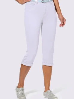 Collection L Pantalons<Corsaire en qualité extensible confortable