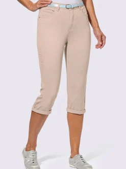 Collection L Pantalons<Corsaire en qualité extensible confortable