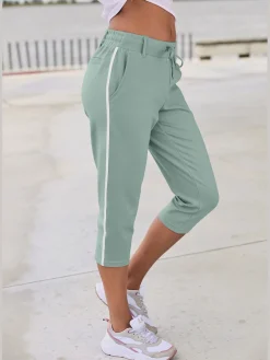 LASCANA Pantalons<Corsaire élastique doux