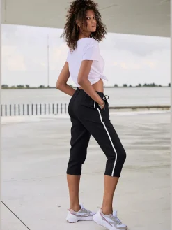 LASCANA Pantalons<Corsaire élastique doux