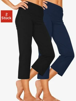 Vivance active Pantalons<Corsaire lot de 2 pantalons basiques longueur 3/4