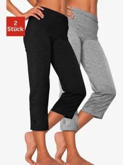 Vivance active Pantalons<Corsaire lot de 2 pantalons basiques longueur 3/4