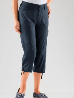 Collection L Pantalons<Corsaire sportif ceinture élastique cotelée