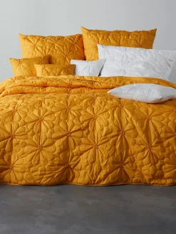 helline home Coussins Déco Et Housses<Couvre-lit aspect soyeux 100% polyester