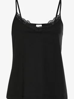 LASCANA T-Shirts<Débardeur avec empiècement en dentelle à l'encolure en v