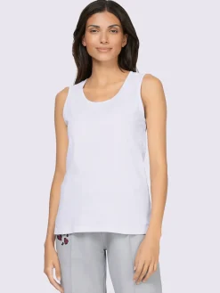 T-Shirts|Débardeurs<Débardeur bretelles larges avec encolure ronde