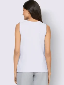 T-Shirts|Débardeurs<Débardeur bretelles larges avec encolure ronde