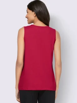 T-Shirts|Débardeurs<Débardeur bretelles larges avec encolure ronde