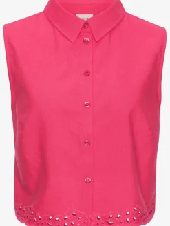 LASCANA Débardeurs<Débardeur col chemisier