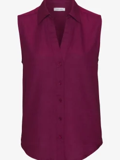 LASCANA Débardeurs<Débardeur col chemisier classique