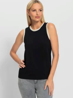 Rick Cardona Débardeurs|T-Shirts<Débardeur contrastes mode