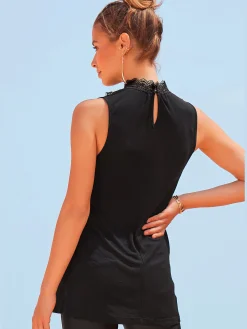 LASCANA T-Shirts<Débardeur en dentelle