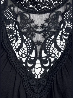 LASCANA T-Shirts<Débardeur en dentelle