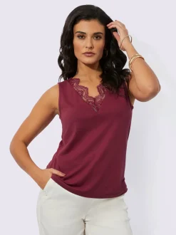 Creation L T-Shirts|Débardeurs<Débardeur en dentelle 95% modal