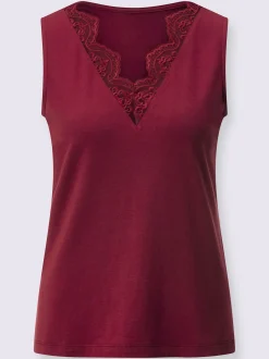 Creation L T-Shirts|Débardeurs<Débardeur en dentelle 95% modal