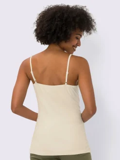 Linea Tesini T-Shirts|Débardeurs<Débardeur en dentelle qualité viscose douce