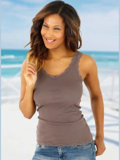 H.I.S T-Shirts<Débardeur en dentelle un basique tendance